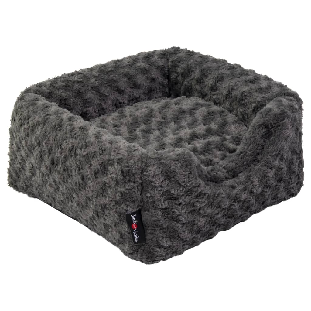 Kuschelhöhle Softy S 40x40x39 cm Rosette Grau
