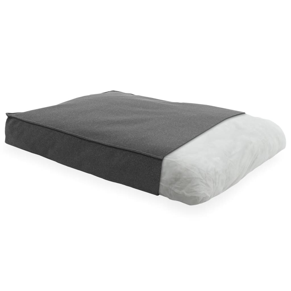 Outdoor-Hundekissen Manchester 120x90x15 cm Grau