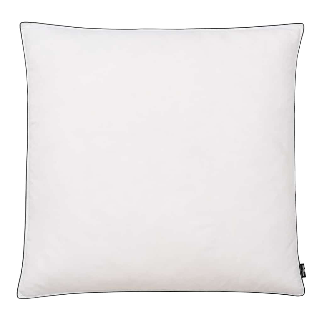 Kissen 2 Stk. Daunen-/Federfüllung Leicht 80x80 cm Weiß