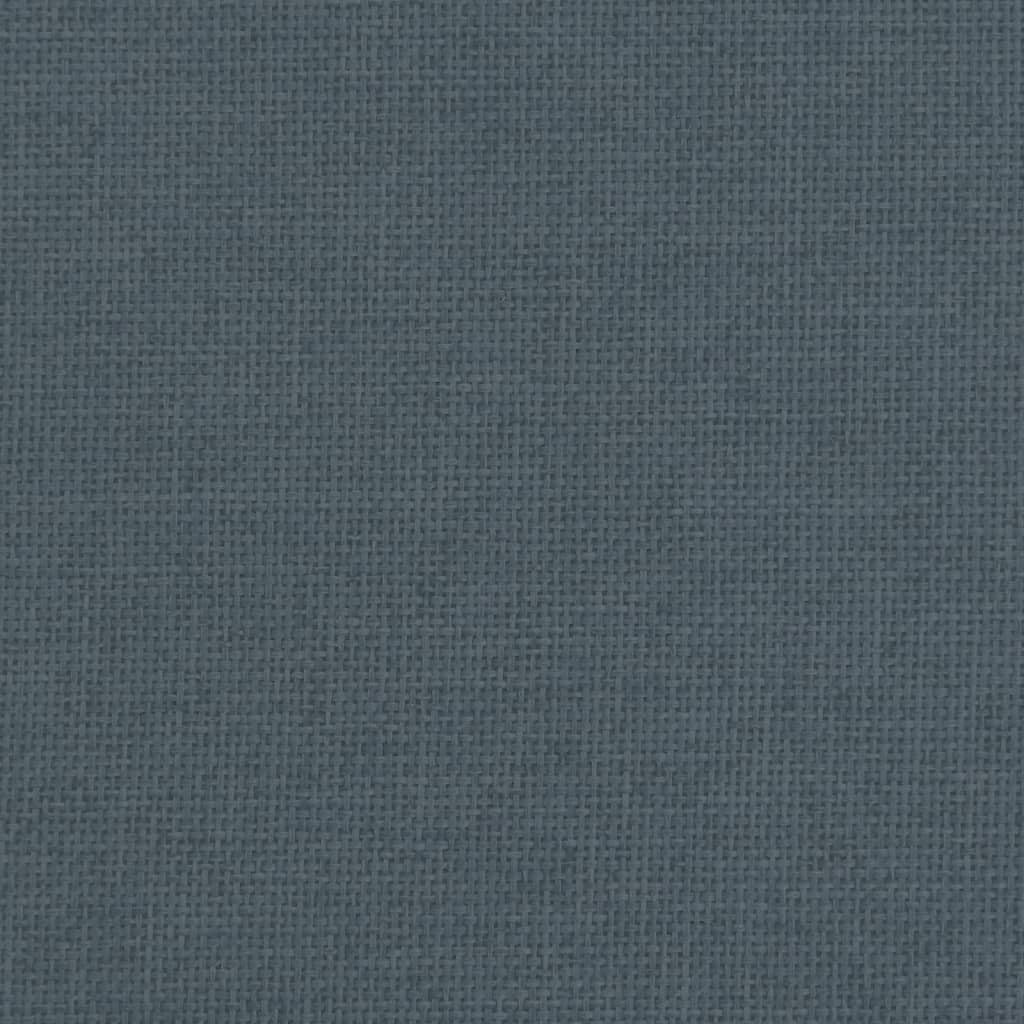 Hundebett Dunkelgrau 90x53x30 cm Stoff