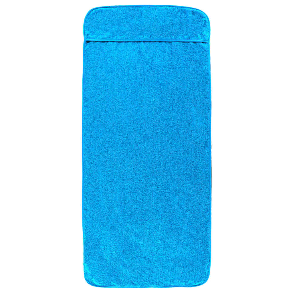 Strandtücher 6 Stk. Türkis 60x135 cm Stoff 400 GSM