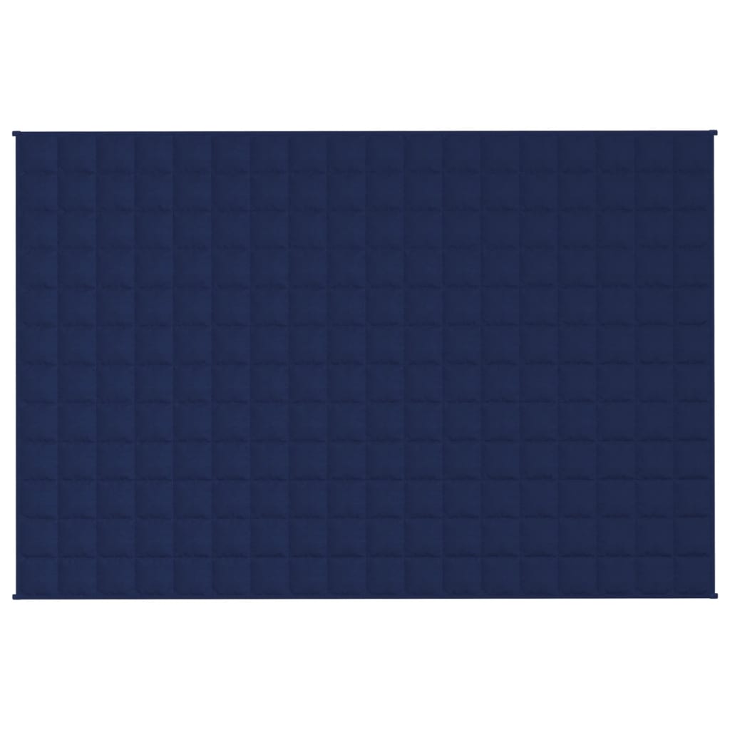Gewichtsdecke Blau 120x180 cm 9 kg Stoff