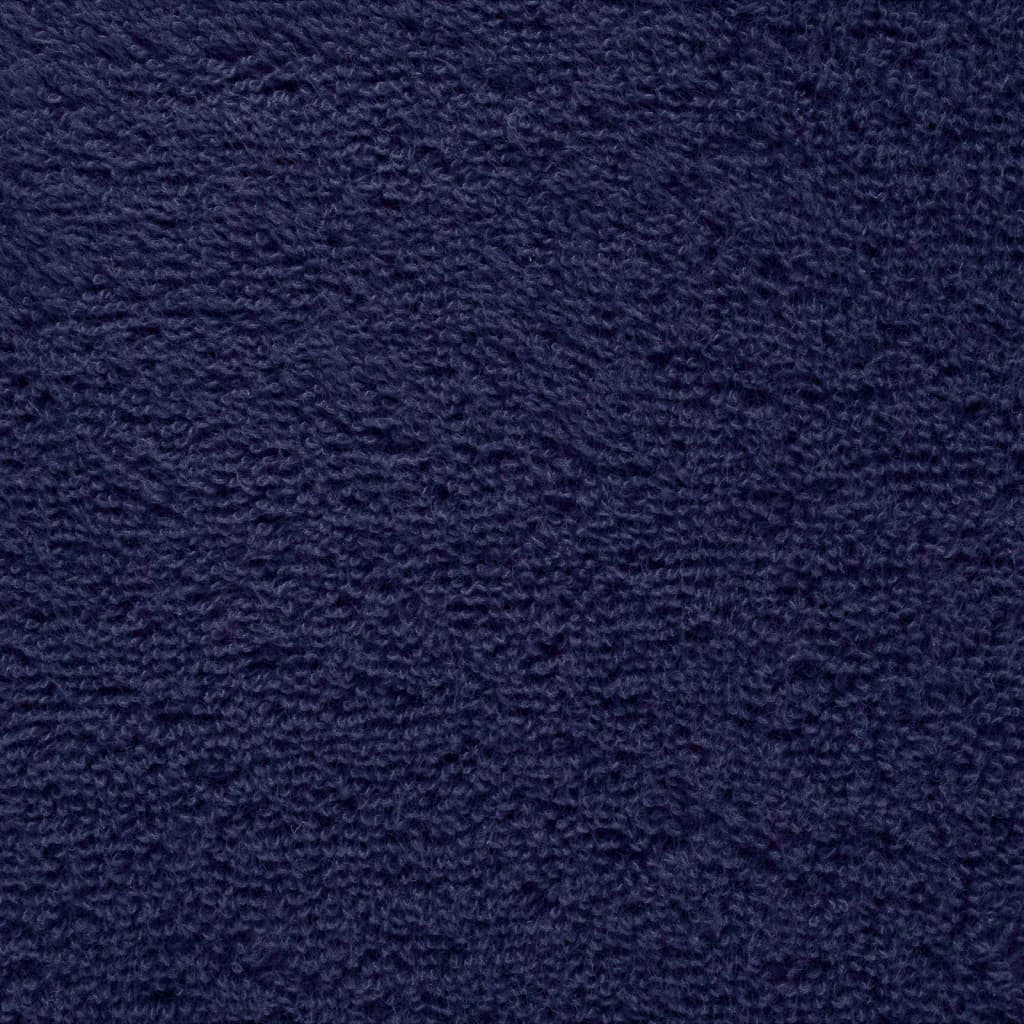 Premium-Badetücher SOLUND 10 Stk. Marineblau 100x150cm 600 g/m²