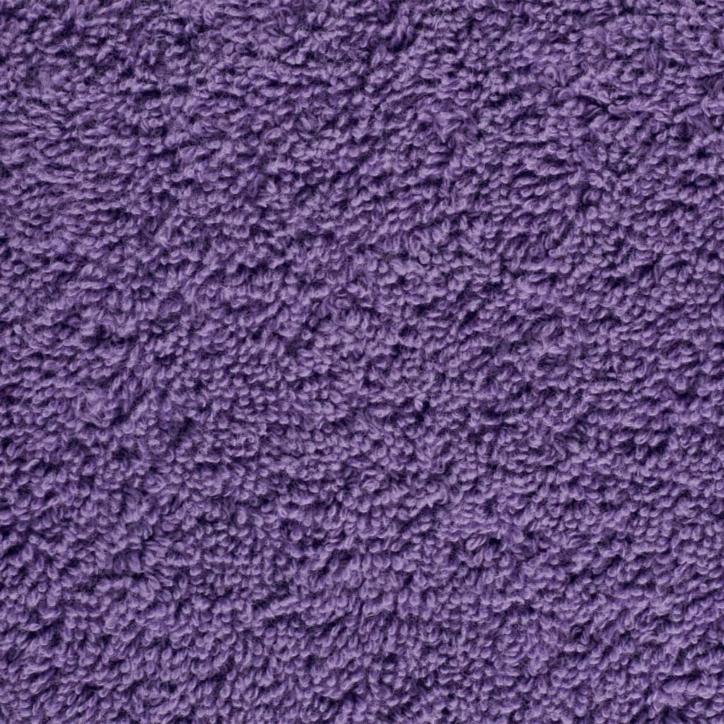 Premium-Saunatücher SOLUND 4 Stk. Lila 80x200 cm 600 g/m²