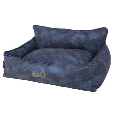 Hundebett Kensington Größe M 60x50 cm Marineblau