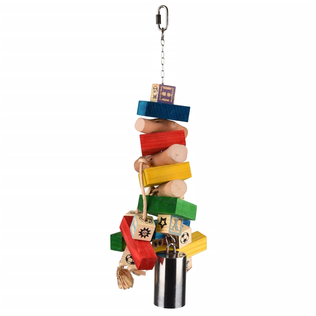 Vogelspielzeug Rainbow Bell Mehrfarbig 52 cm