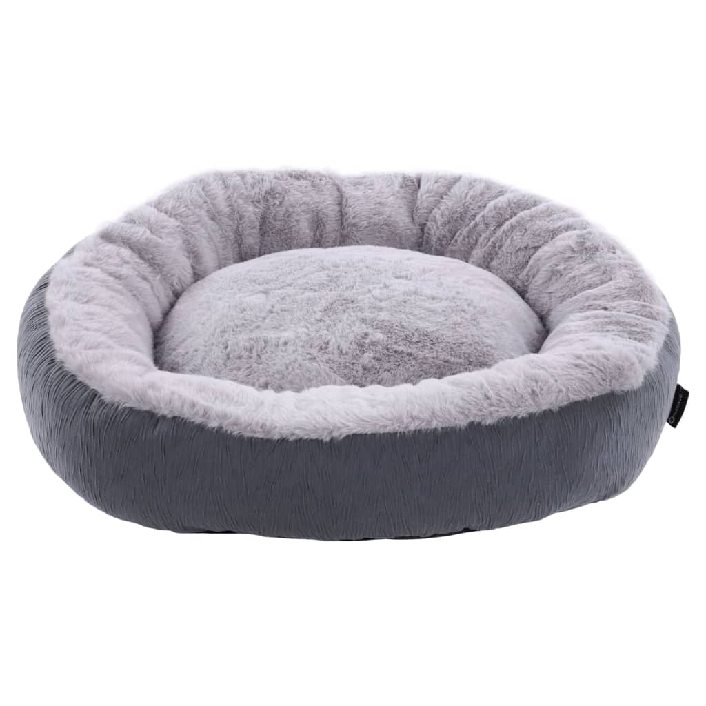 Haustierbett Suza Rund 50x50x15 cm Grau