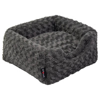 Kuschelhöhle Softy S 40x40x39 cm Rosette Grau