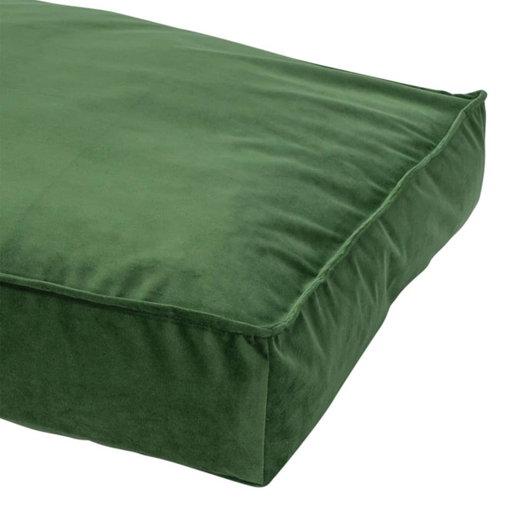 Hundekissen Velvet 100x70x15 cm Grün