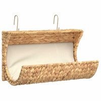 Katzenbett mit Kissen Wasserhyazinthe 37 x 20 x 20 cm