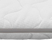 Matratzenauflage 80 x 200 cm viskoelastischer Memory-Schaum 6cm