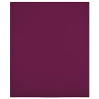 Spannbettlaken Jersey Bordeauxrot 100x200 cm Baumwolle