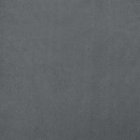 Hundebett Dunkelgrau 60x40x30 cm Samt