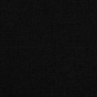 Hundebett Schwarz 70x52x30 cm Stoff