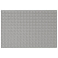 Gewichtsdecke Grau 120x180 cm 9 kg Stoff