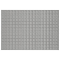 Gewichtsdecke Grau 138x200 cm 10 kg Stoff