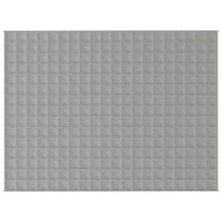 Gewichtsdecke Grau 150x200 cm 7 kg Stoff