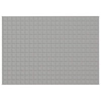 Gewichtsdecke Grau 155x220 cm 11 kg Stoff