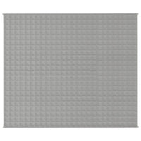 Gewichtsdecke Grau 220x260 cm 11 kg Stoff