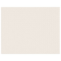 Gewichtsdecke Hellcreme 235x290 cm 15 kg Stoff