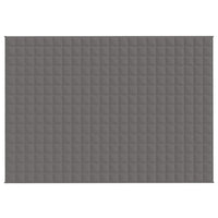 Gewichtsdecke Grau 155x220 cm 11 kg Stoff