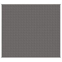 Gewichtsdecke Grau 200x225 cm 9 kg Stoff