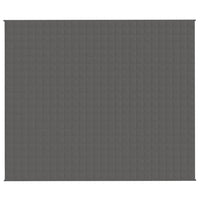 Gewichtsdecke Grau 220x260 cm 15 kg Stoff
