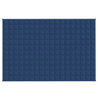 Gewichtsdecke Blau 120x180 cm 9 kg Stoff