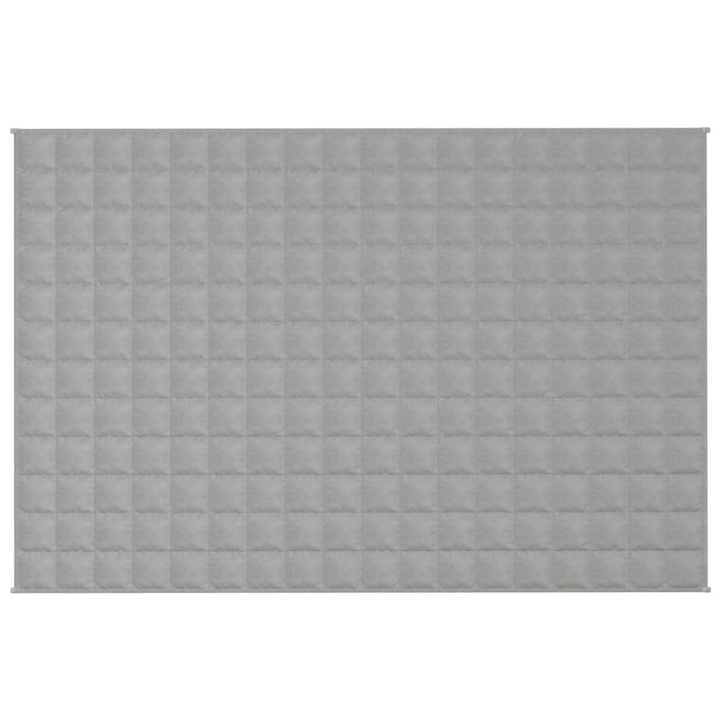 Gewichtsdecke Grau 122x183 cm 5 kg Stoff