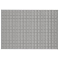 Gewichtsdecke Grau 140x200 cm 10 kg Stoff