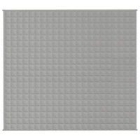 Gewichtsdecke Grau 200x220 cm 9 kg Stoff