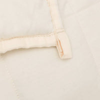 Gewichtsdecke Hellcreme 220x240 cm 15 kg Stoff