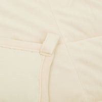 Gewichtsdecke Hellcreme 220x230 cm 15 kg Stoff