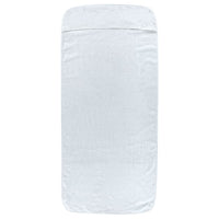 Strandtücher 2 Stk. Weiß 60x135 cm Stoff 400 GSM