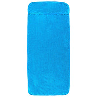 Strandtücher 2 Stk. Türkis 60x135 cm Stoff 400 GSM