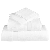 Premium-Seiftücher SOLUND 4 Stk. Weiß 30x30 cm 600 g/m²