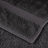 Premium-Seiftücher SOLUND 10 Stk. Anthrazit 30x30 cm 600 g/m²