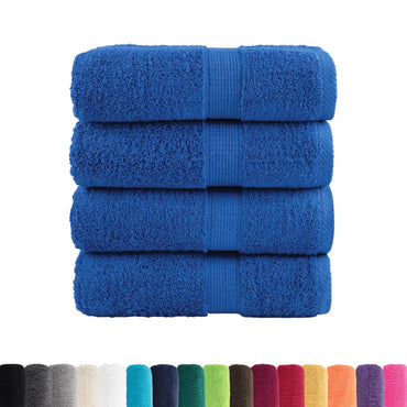 Premium-Seiftücher SOLUND 4 Stk. Blau 30x30 cm 600 g/m²