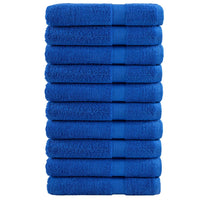 Premium-Saunatücher SOLUND 10 Stk Blau 80x200 cm 600 g/m²