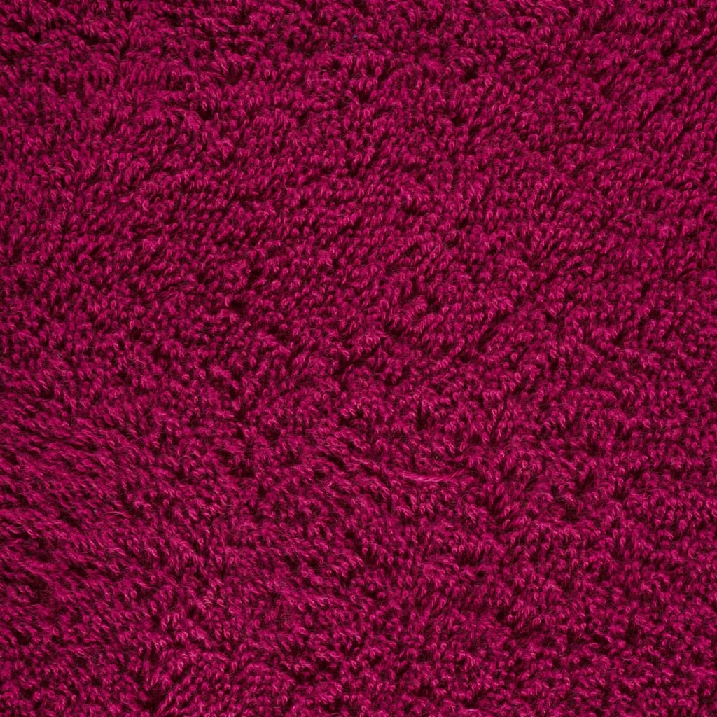 Premium-Duschtücher SOLUND 10 Stk. Bordeaux 70x140 cm 600 g/m²