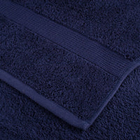 Premium-Badetücher SOLUND 10 Stk. Marineblau 100x150cm 600 g/m²