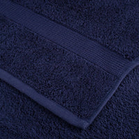 Premium-Handtücher SOLUND 2 Stk. Marineblau 100x200 cm 600 g/m²