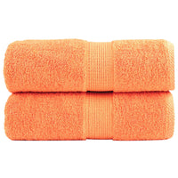 Premium Waschhandtücher SOLUND 2 Stück Orange 30x30 cm 600 g/m²